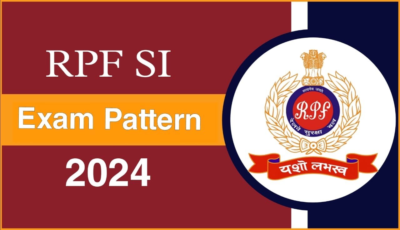 RPF SI Exam pattern and Syllabus 2024